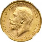 British India. Sovereign, 1918-I. NGC MS63