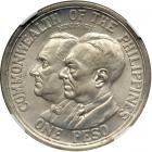 Philippines. Peso, 1936-M. NGC MS65