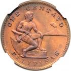Philippines. Centavo, 1928-M. NGC MS66