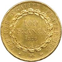 France. 100 Francs, 1879-A. EF - 2