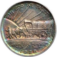 1926-S Oregon Trail Half Dollar. PCGS MS65 - 2