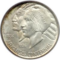 1938-P,D,S Arkansas Commemorative Half Dollar Set - 2