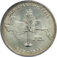 1935 Spanish Trail Half Dollar. PCGS MS66 - 2