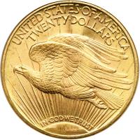 1920 $20 St. Gaudens. NGC MS65 - 2