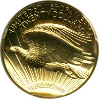 2009 $20 Ultra High Relief Double Eagle. PCGS MS70 - 2