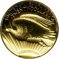 2009 $20 Ultra High Relief Double Eagle. PCGS MS70 - 2