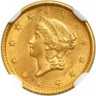 1853 $1 Gold Liberty. NGC MS63