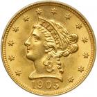 1905 $2.50 Liberty. PCGS MS64