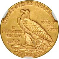 1914 $2.50 Indian. NGC MS61 - 2