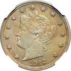 1912-S Liberty Nickel. NGC MS63