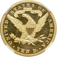 1898 $10 Liberty. NGC PF65 - 2