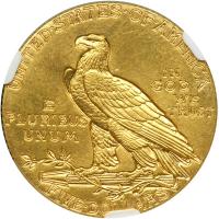 1910 $5 Indian. NGC PF66 - 2