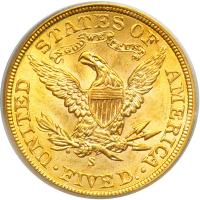 1901-S $5 Liberty. PCGS MS62 - 2