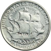 WITHDRAWN - 1935 Hudson Half Dollar. EF - 2