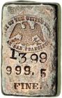 An old San Francisco Mint Silver Bar