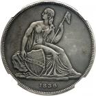 1836 Pattern Dollar. Silver, plain edge. Original