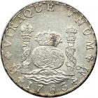 Mexico. 8 Reales, 1763-Mo-MF. EF