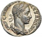 Severus Alexander, AD 222-235. AR Denarius minted at Rome, AD 227. EF