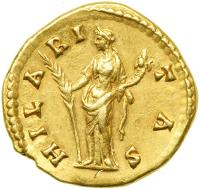 Marcus Aurelius, AD 161-180. Gold Aureus (7.13 g) minted at Rome, c. AD 145-147 while Caesar under Antoninus Pius. EF - 2