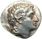 Kingdom of Thrace. Lysimachos, 323-281 BC. AR Tetradrachm (17.07 g) minted posthumously at Kios, c. 270-240 BC. EF