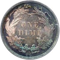 1879 Liberty Seated Dime. PCGS PF65 - 2