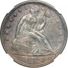 1870-CC Liberty Seated Dollar. NGC AU55