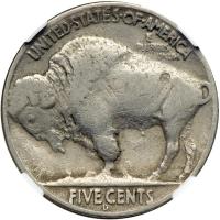 1937-D Buffalo Nickel. 3 legs. NGC VF30 - 2