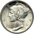 1917-S Mercury Dime. PCGS MS66