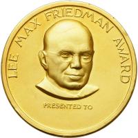 Israel. Uniface Die Trial Gold Medal Set. BU - 2