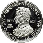 Panama. Platinum 150 Balboas, 1976. PF