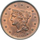 1840 N-10 R2 Large Date. PCGS MS65