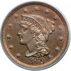 1849 N-18 R6 Proof-Only. PCGS PF65