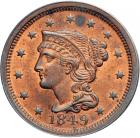 1849 N-19 R4. PCGS MS64