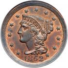 1852 N-1 R1 Repunched 185. PCGS MS65