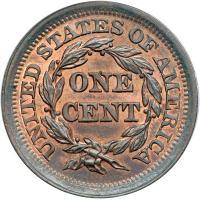 1852 N-1 R1 Repunched 185. PCGS MS65 - 2