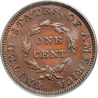 1854 Pattern Cent. Copper, plain edge. PCGS PF65 - 2