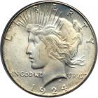 1924-S Peace Dollar. PCGS MS64