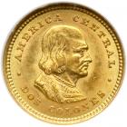 Costa Rica. 2 Colones, 1900. NGC MS64
