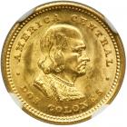 Costa Rica. 2 Colones, 1922. NGC MS65