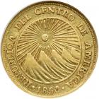 Costa Rica. 2 Escudo, 1835-CR- JB. NGC EF40