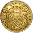 Costa Rica. Escudo, ND. PCGS AU53