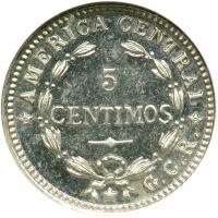Costa Rica. Pattern 5 Centimos, 19XX. NGC PF66 - 2
