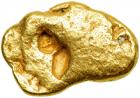 CALIFORNIA Large Placer Gold Nugget 1.465 ozt. (45.6 gr.)