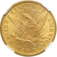 1906-S $10 Liberty. NGC MS62 - 2