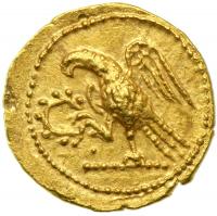 Kingdom of Thrace. Koson, died c. 29 BC. Gold Stater (8.73 g) minted c. 40-29 BC. MS - 2