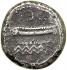 Phoenicia, Sidon. Baalshallim II, c. 386-372 BC. AR Double Shekel (26.90 g). F-VF