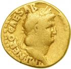 Nero, AD 54-68. Gold Aureus (6.88 g) minted at Rome, c. AD 66-7. G