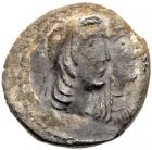 Kingdom of Nabataea. Obodas III, 30-9 BC. AR Drachm (4.52 g) minted c. 21-20 BC. EF