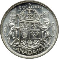 Canada. 50 Cents, 1953. PCGS MS65 - 2