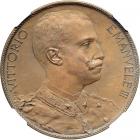 Italy. Pattern Bronze 10 Centismi, 1903-R. NGC PF65